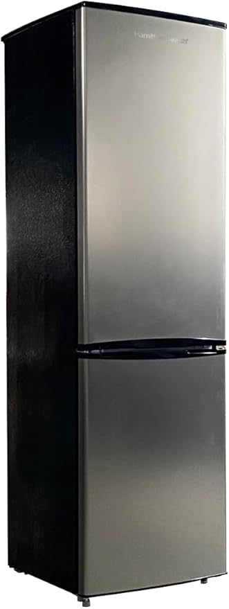 Hamilton Beach Cubic Foot Fridge With Bottom Mount Freezer, 9.2 cu. ft, Stainless - View 3 | Fridge.com