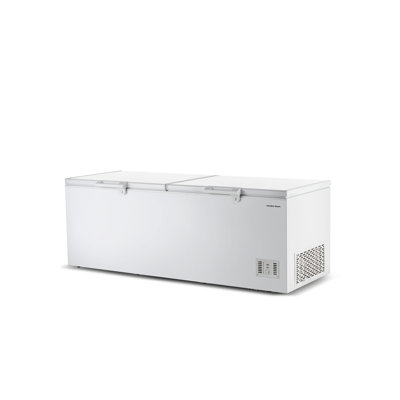 Hamilton Beach 35 Cu. Ft. Garage-Ready Chest Freezer-2 Door, White | Fridge.com
