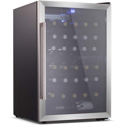 4.4 cuft 37 Bottle and 145 Can Single Zone Freestanding Wine and Beverage Refrigerator | Fridge.com