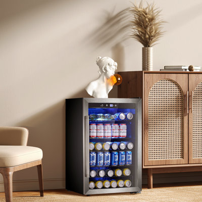 4.4 cuft 37 Bottle and 145 Can Single Zone Freestanding Wine and Beverage Refrigerator | Fridge.com