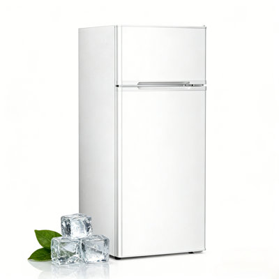 Compact 4.5 Cu.Ft. Double-Door Mini Fridge with Adjustable Removable Shelves, Perfect for Apartment, Dorm, or Office  White | Fridge.com