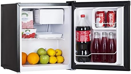 Hisense RS17B5 Feet Free-Standing Compact Refrigerator, 1.7 Cubic Foot, Black - View 3 | Fridge.com