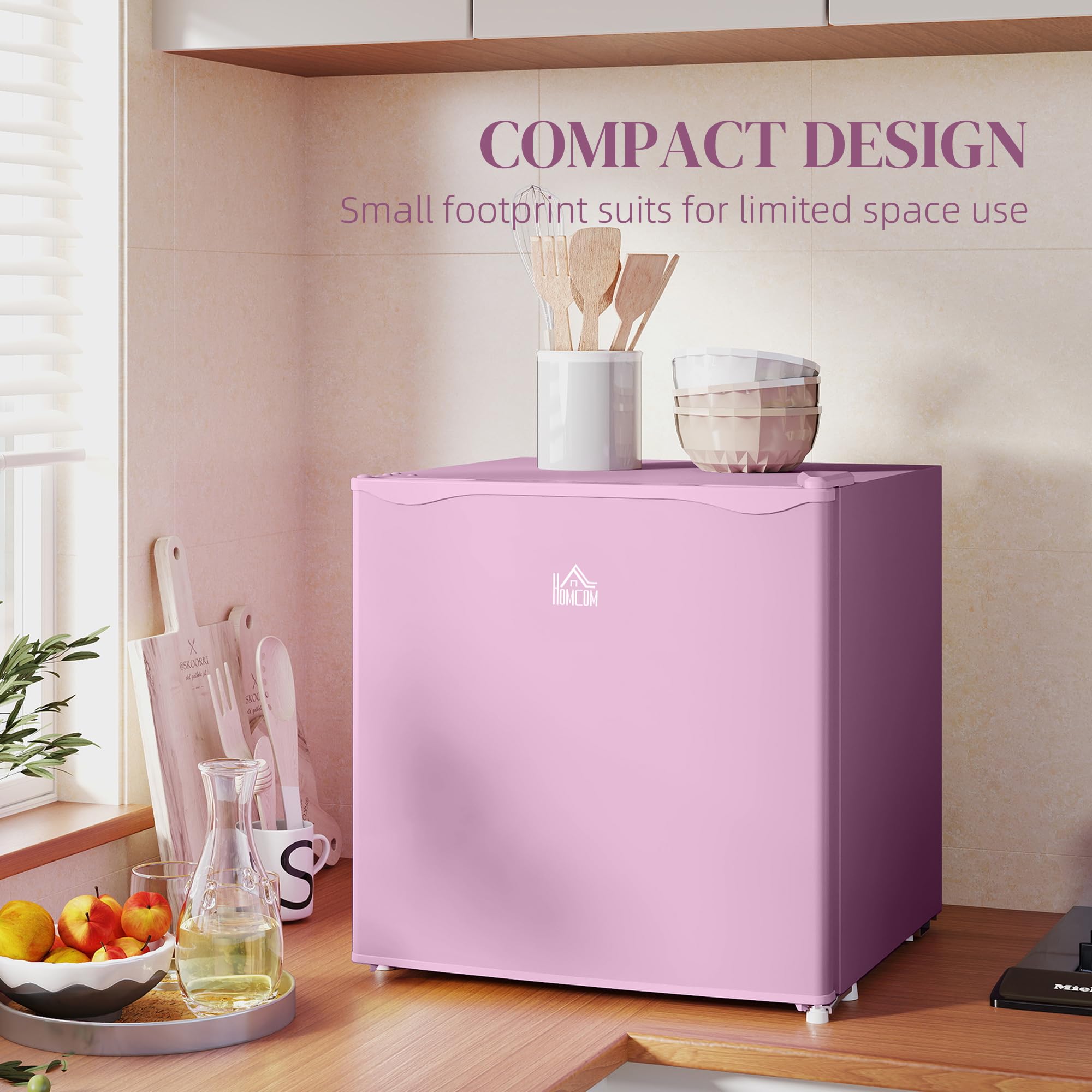 1.1 Cubic Feet Compact Mini Freezer With Adjustable Temperature - View 4 | Fridge.com