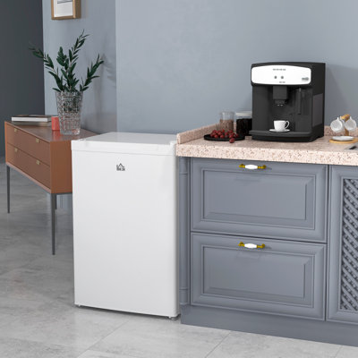 HOMCOM 3 Cubic Feet Freestanding Beverage Refrigerator - View 1 | Fridge.com