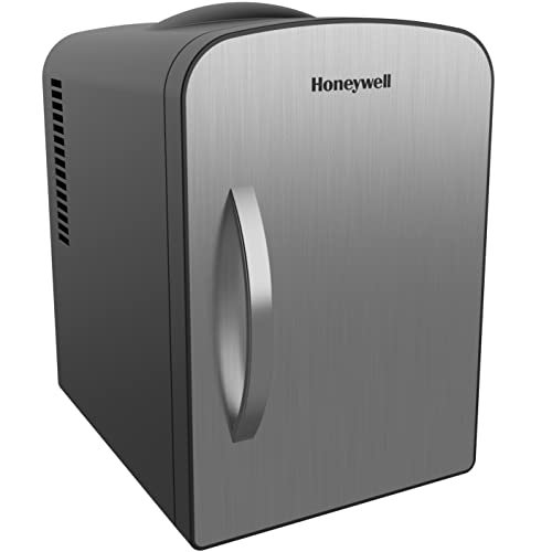 Honeywell 4 Liter Personal Fridge Cools Or Heats & Provides Compact Storage For Skincare, Snacks, Or 6 12oz Cans - View 6 | Fridge.com