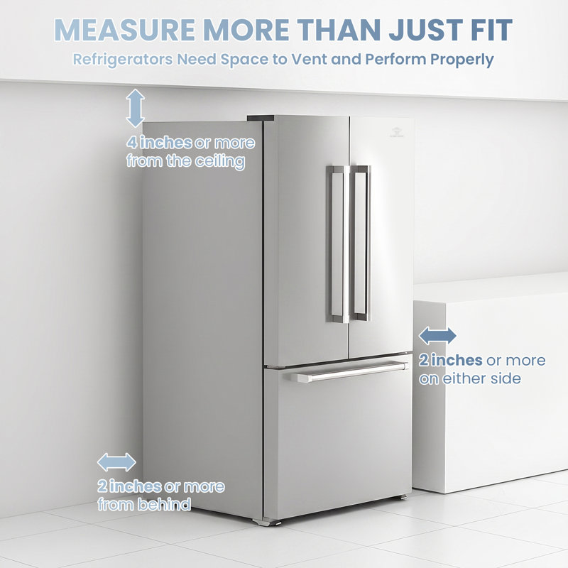 ENERGY STAR 27.4 cu. ft. 36-Inch Wide French Door Refrigerator with Internal Ice and Water Dispenser | Fridge.com