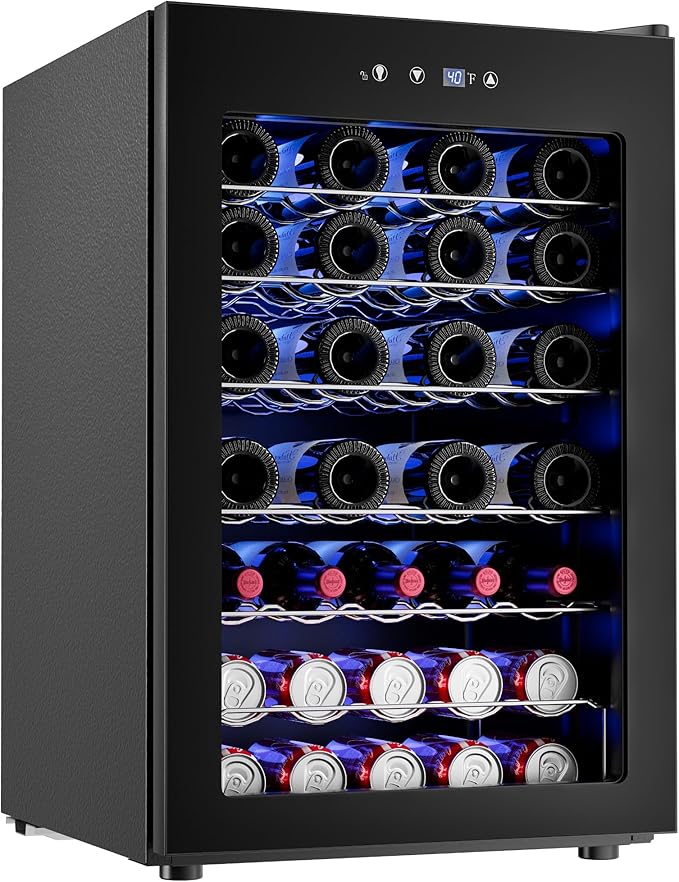 Icyglee 4.5 CU.FT Wine Cooler Refrigerator | Fridge.com