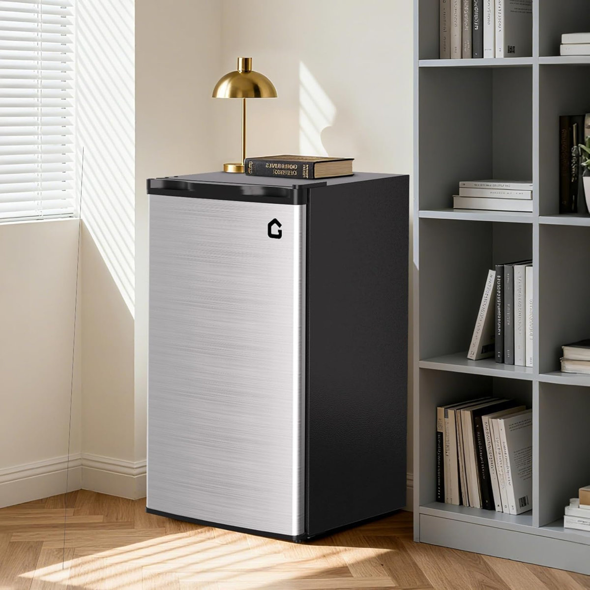 3.2 Cu.Ft Mini Refrigerator, Single Door Compact Fridge - Energy Efficient, Reversible Door,Quiet Operation with Adjustable Shelves for Dorm, Office, | Fridge.com