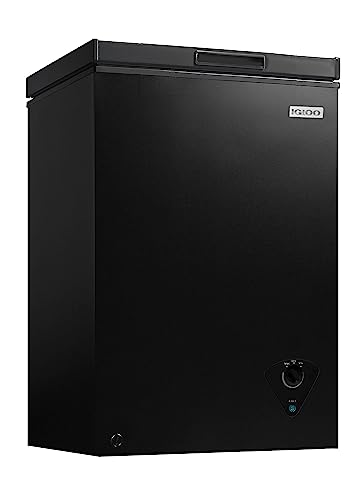 Igloo 3.5 Cu. Ft. Chest Freezer with Removable Basket and Front Defrost Water… | Fridge.com