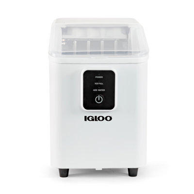 Igloo 26lb Self Cleaning Ice Maker Aqua | Fridge.com