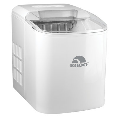 Igloo 26-Pound Automatic Portable Countertop Ice Maker Machine, White | Fridge.com