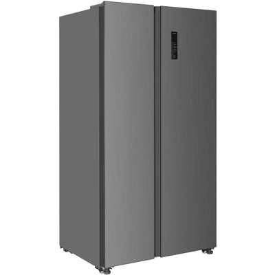 Impecca 21.4 Cu. Ft. 36W CounterDepth Side by Side Refrigerator Stainless Steel | Fridge.com