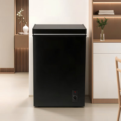 5.0 Cu.ft Chest Freezer With 7 Gears Temperature Control-0.4F To 50F), Deep Compact Freezer With A Removable Basket | Fridge.com