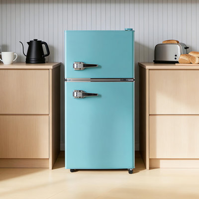 3.5 Cu.Ft Mini Fridge With Freezer Mini Fridge With Adjustable Shelves Small Refrigerator With 2-Door For Home, Kitchen, Office And Bedroom - View 1 | Fridge.com