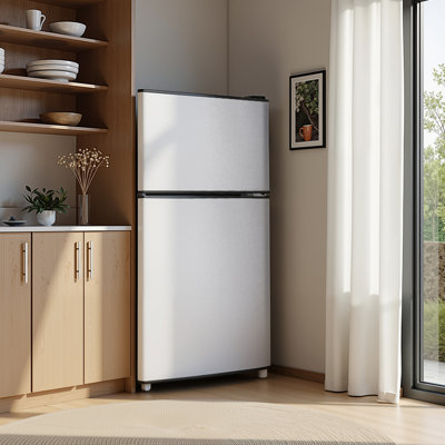 3.5 Cu.ft Mini Fridge With Freezer Mini Fridge With Adjustable Shelves Small Refrigerator With 2-Door For Home, Kitchen, Office And Bedroom — FIN-0014692 | Fridge.com
