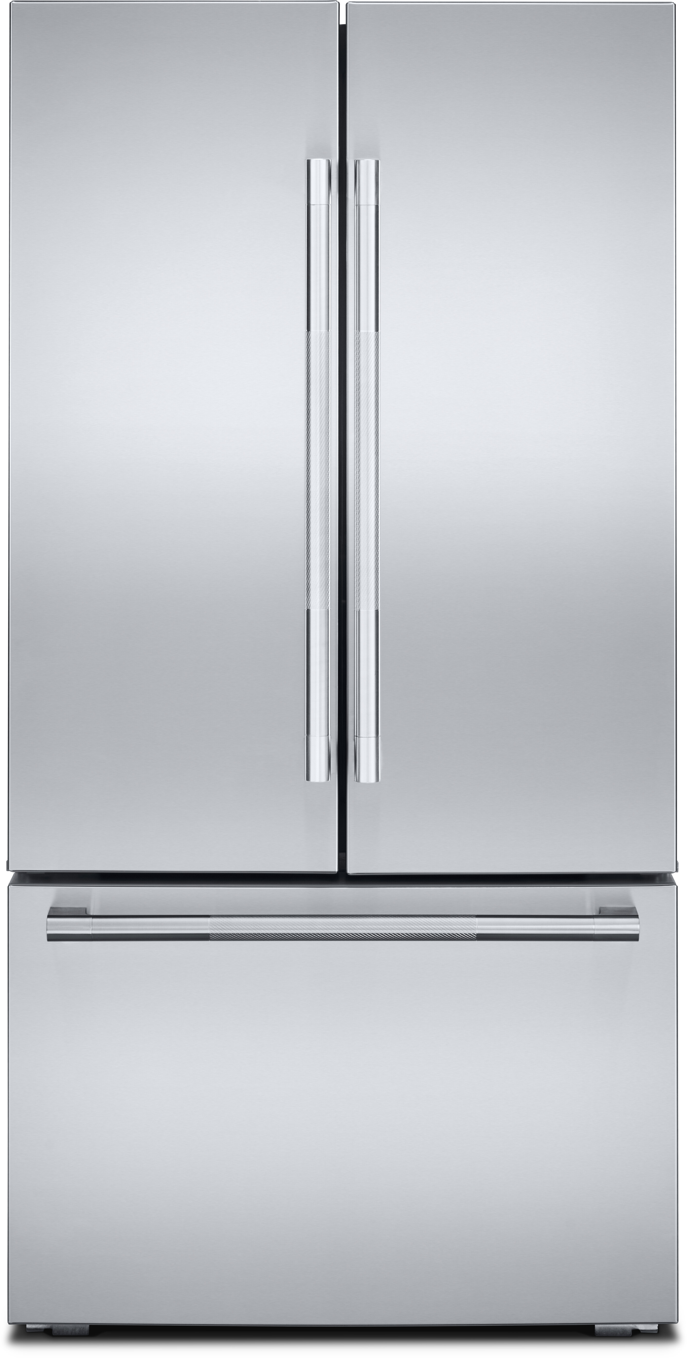 JennAir 36 Inch RISE 36" Counter Depth French Door Refrigerator JFFCCI72SL — FIN-0020030 | Fridge.com