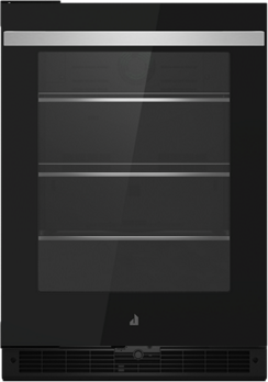 JennAir - NOIR 5.2 Cu. Ft. Built-In Mini Fridge - Black Glass — FIN-0019477 | Fridge.com