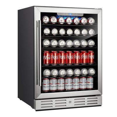 Kalamera 175 Can Convertible Beverage Refrigerator with Wine Storage | Fridge.com