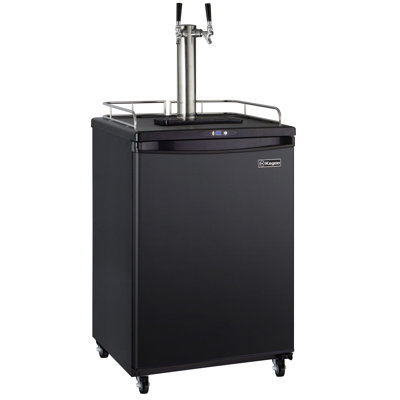 5.8 cu. ft. Digital Home Brew Commercial Grade Dual Tap Full Size Kegerator | Fridge.com