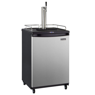 Kegco 5.8 Cubic Feet Single Tap Freestanding Kegerator with | Fridge.com