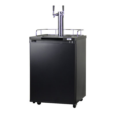 5.6 Cu. Ft. Dual Tap Freestanding Kegerator With Adjustable Temperature - View 1 | Fridge.com