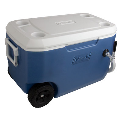 Kegco 2 Cubic Feet Blue Outdoor Single Tap Freestanding Kegerator With | Fridge.com