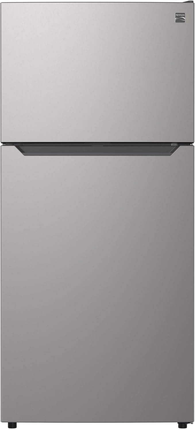 Kenmore 20.2 cu. ft. 30" Wide Top Mount Refrigerator - FPR Metallic Steel | Fridge.com