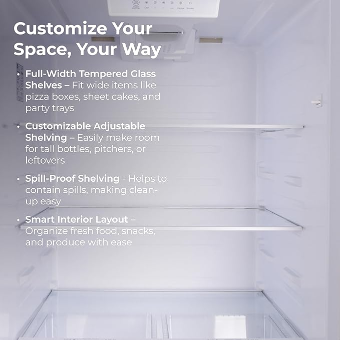 Kenmore 20.2 cu. ft. 30" Wide Top Mount Refrigerator - FPR Metallic Steel | Fridge.com