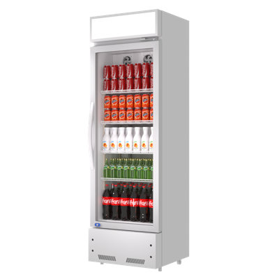 KICHKING 23.6'' Commercial Merchandising Refrigerator, 10.8 Cu.ft Beverage Refrigerator and Cooler | Fridge.com