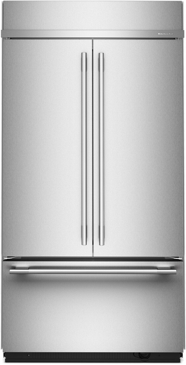 KitchenAid 42 Inch 42" Built In French Door Refrigerator KBFN542SPS | Fridge.com