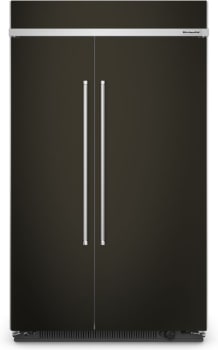 KitchenAid 47 Inch 47" Built In Counter Depth Side-By-Side Refrigerator Kbsn708mbs - View 2 | Fridge.com