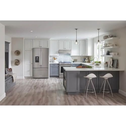 23.8 Cu. Ft. 36" Counter-Depth French Door Platinum Interior Refrigerator With Printshield™ Finish - - View 6 | Fridge.com