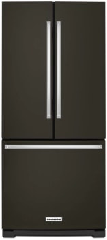 KitchenAid 30 Inch 30" French Door Refrigerator KRFF300EBS - View 2 | Fridge.com