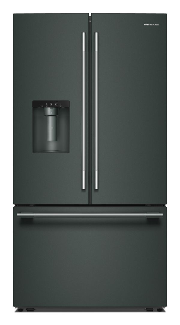 KitchenAid 30 Cu. Ft. Standard Depth French Door Refrigerator w/ External Water Dispenser in Juniper KRFF436SJP | Fridge.com
