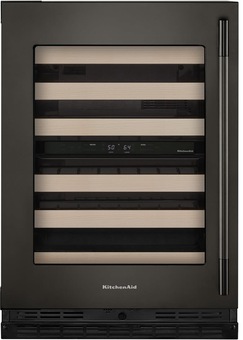 KitchenAid 36 Inch 36" Counter Depth Side-By-Side Refrigerator KRSC536RJP - View 6 | Fridge.com