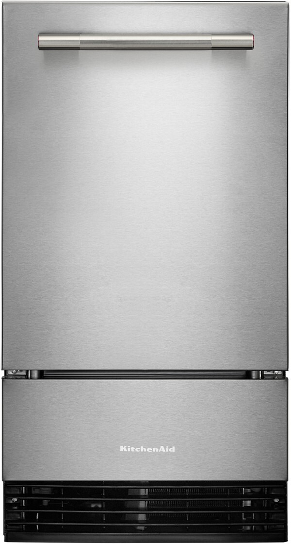 KitchenAid 18" Freestanding/Built In Undercounter Ice Maker KUID518SPS | Fridge.com