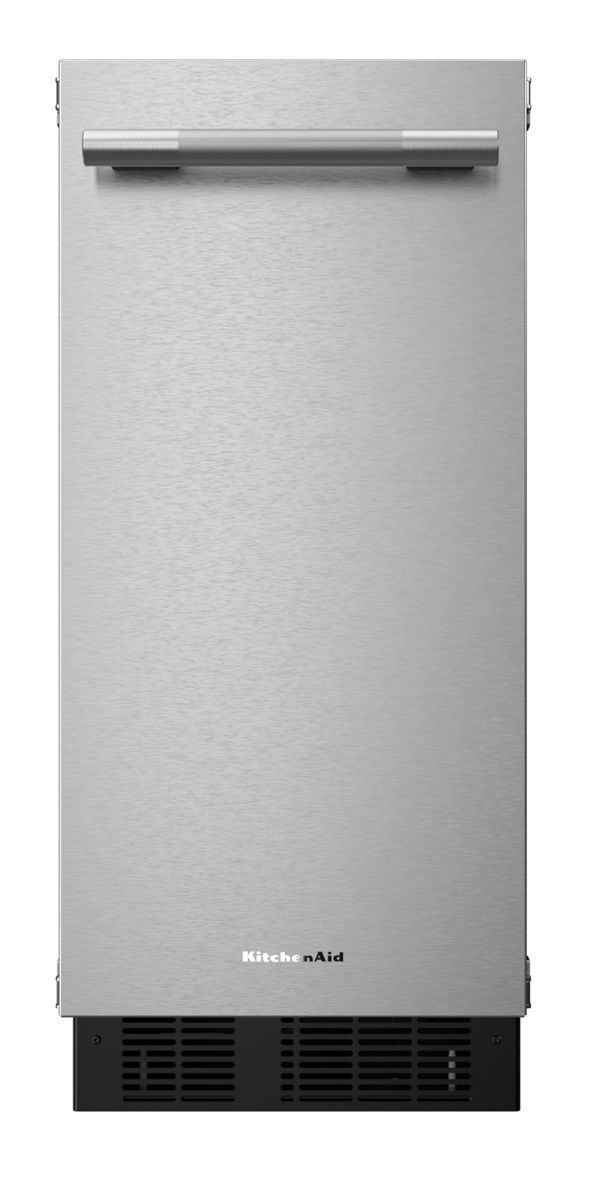 KitchenAid 15'' Automatic Ice Maker w/ Printshield Finish in Stainless KUIX315SPS | Fridge.com