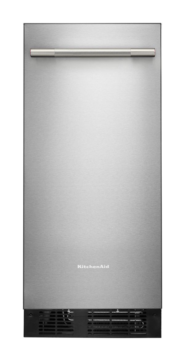 KitchenAid 15'' Automatic Ice Maker w/ Printshield Finish in Stainless KUIX515SPS | Fridge.com