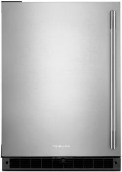KitchenAid 24 Inch Built In Refrigerator Kurl124ssb - View 2 | Fridge.com