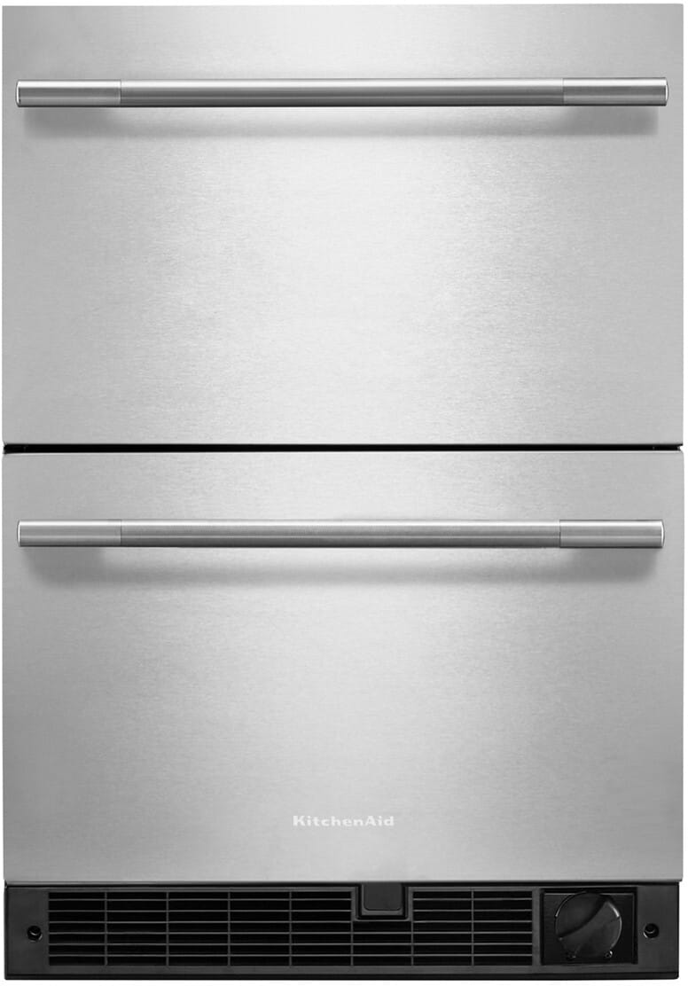 KitchenAid 24 Inch Built In Refrigerator Kurl124ssb - View 6 | Fridge.com