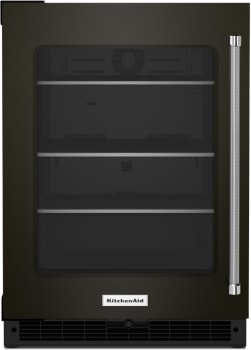 KitchenAid 24 Inch Built In Refrigerator KURL314KBS - View 2 | Fridge.com