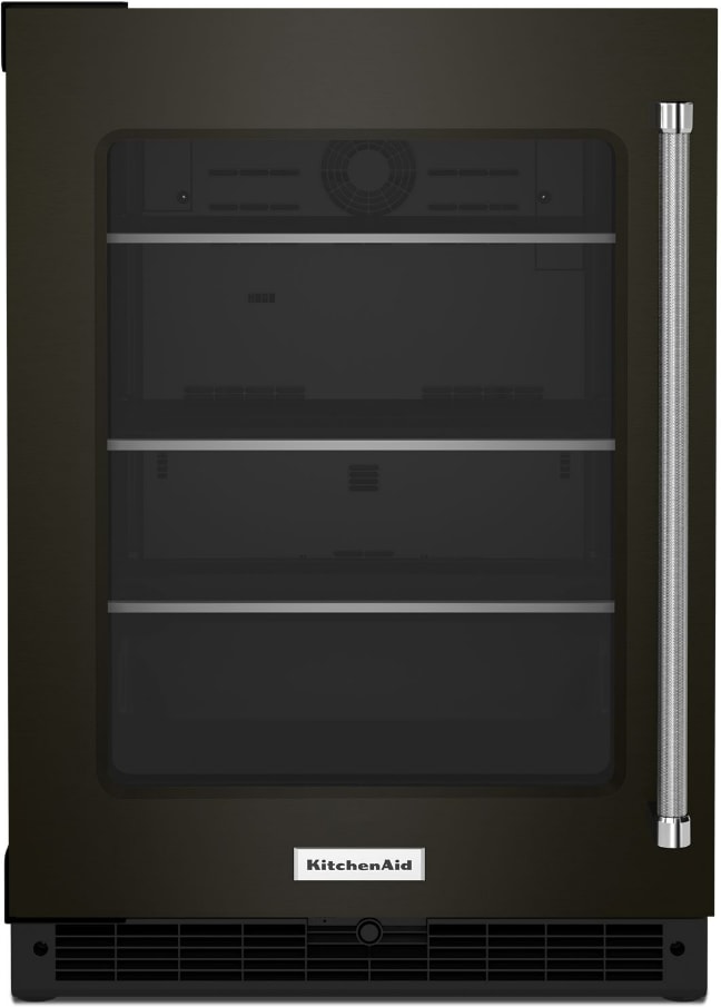 KitchenAid 24 Inch Built In Refrigerator KURL314KBS - View 3 | Fridge.com