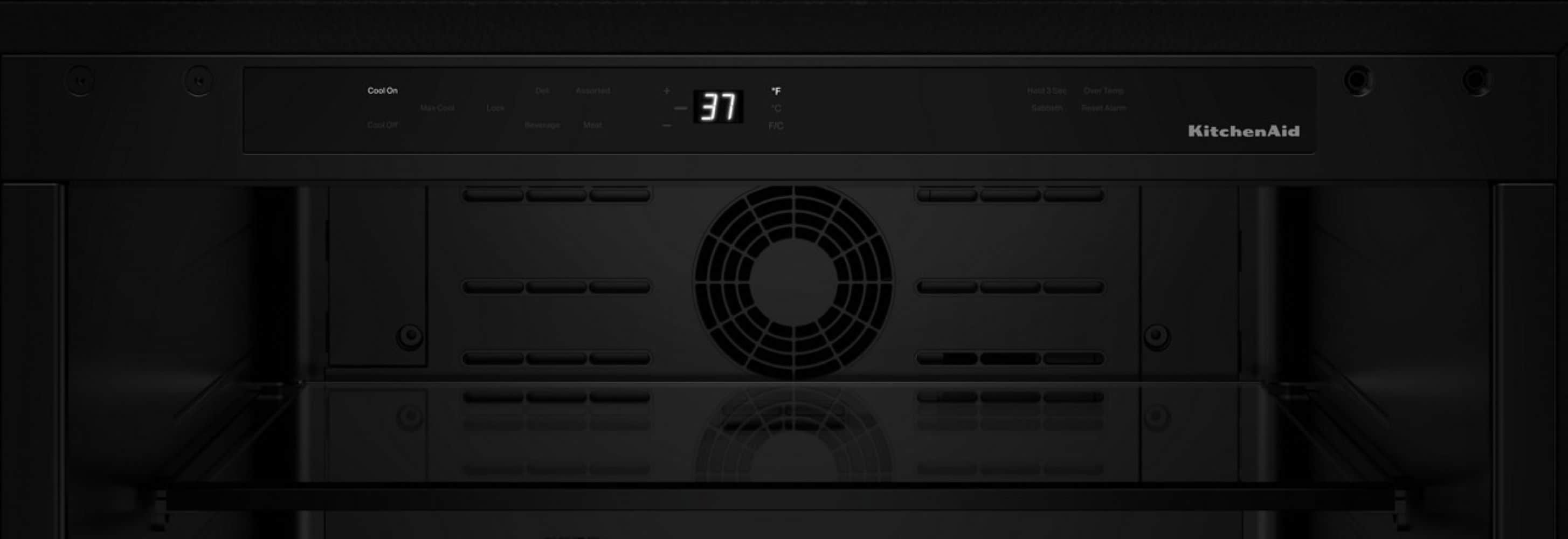 KitchenAid 24 Inch Built In Refrigerator KURR124SSB - View 2 | Fridge.com