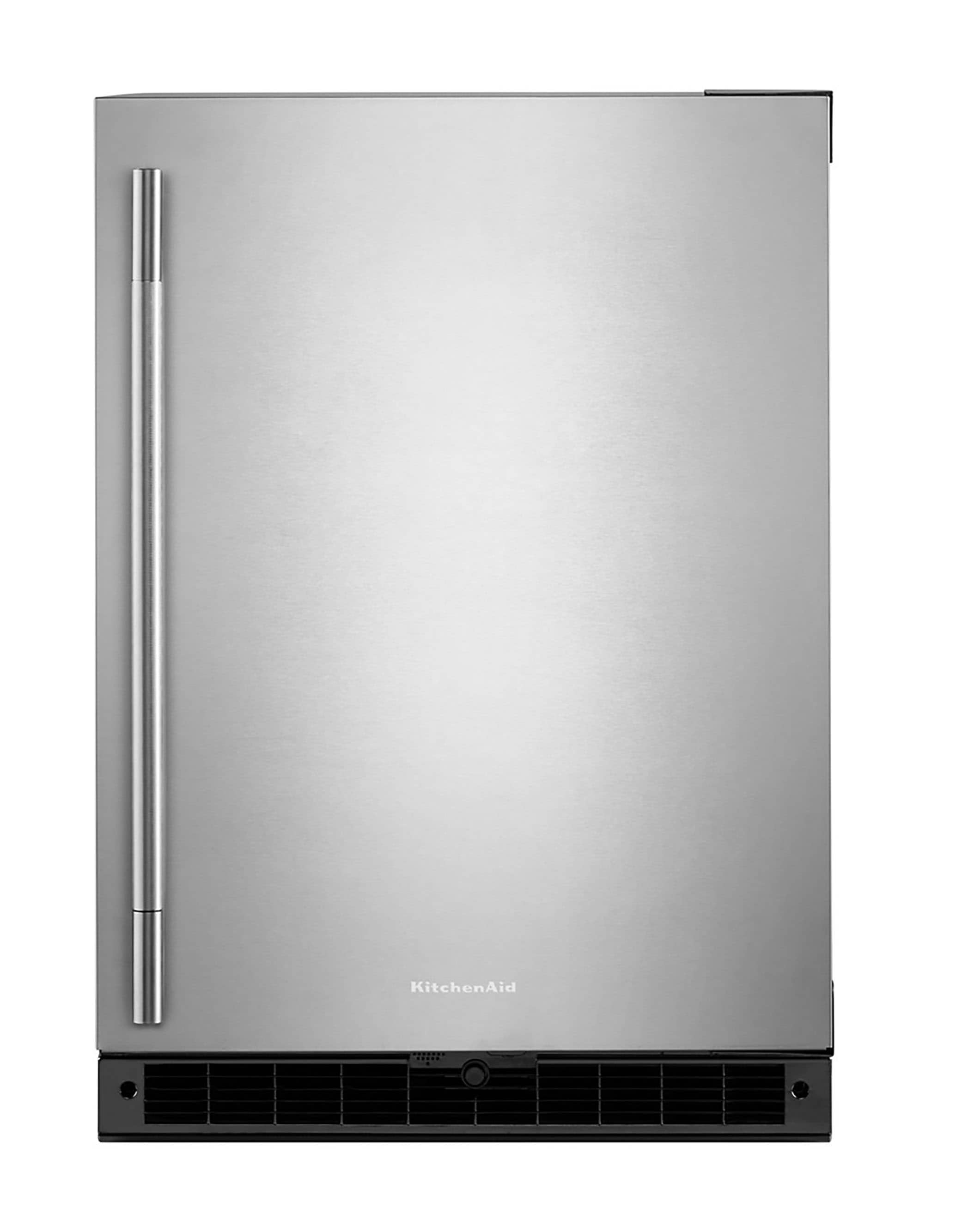 KitchenAid 24 Inch Built In Refrigerator KURR124SSB - View 3 | Fridge.com