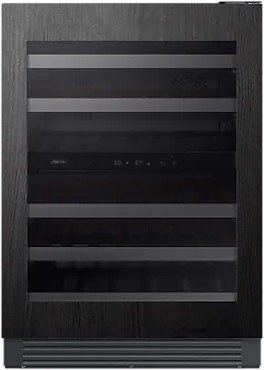 KitchenAid 24" Undercounter Wine Cellar W/ Glass Door & Wood-Front Racks In Steel Kuwr214ksb - View 6 | Fridge.com