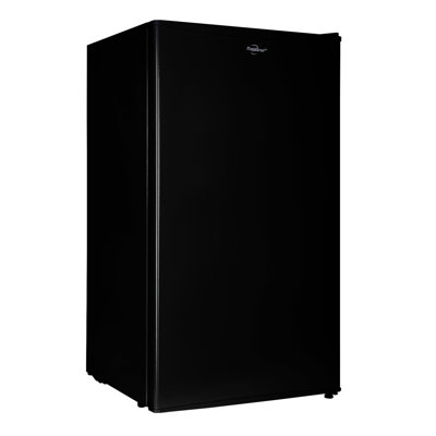 Koolatron Compact Fridge with Freezer, 3.2 Cu Ft, Black | Fridge.com