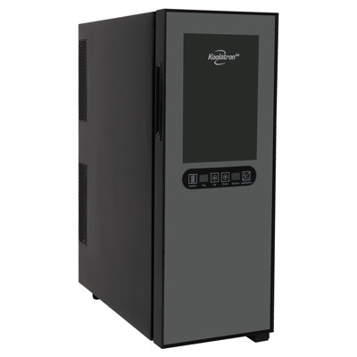Koolatron Dual Zone 10" Freestanding 12 Bottle Wine Refrigerator — FIN-0018096 | Fridge.com