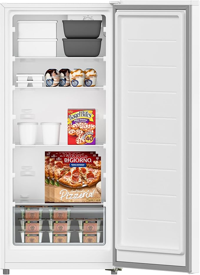 KoolMore 7 cu. ft. Convertible Garage Ready Upright Freezer/Refrigerator In White (KM-RUF-7S) - View 2 | Fridge.com
