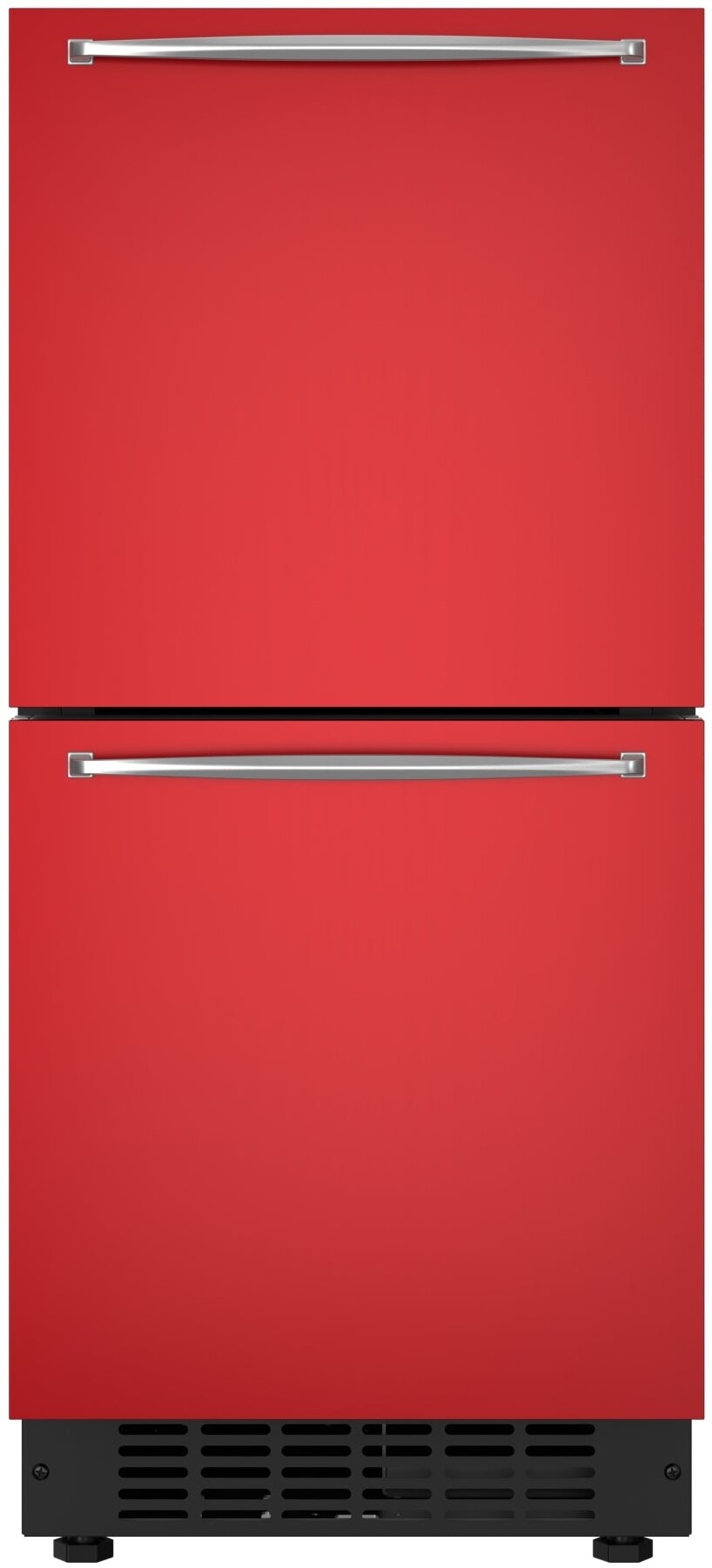 15" Built In Panel Read 2 Drawer Undercounter Compact Freezerless Refrigerator / Beverage Center | Fridge.com
