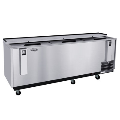 KoolMore 95.2'' W Freestanding 416 Cans (12 oz.) 29.7 Cubic Feet Beverage Cooler | Fridge.com